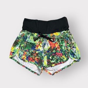 Athleta High Waisted, Abstract, Workout Shorts